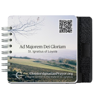 Gloss Square Journals w/Pen Holder & Safe Back Cover (3 11/16 Square Inches)