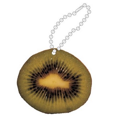 Kiwi Promotional Key Chain w/ Black Back (10 Square Inch)