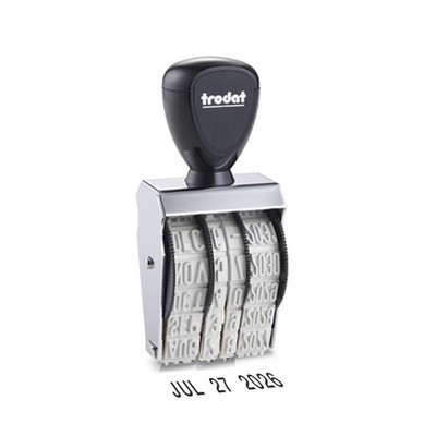 Trodat® Classic Date Stamp, Size 1, 5/32" Character, 1 1/8" L