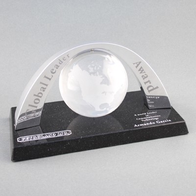 Triumph 1 Award (10 3/8"x5 3/8"x4 13/16")