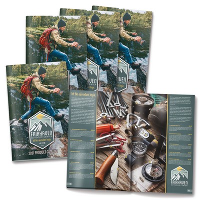 48-page (5.5x8.5) Booklet, Brochure or Catalog