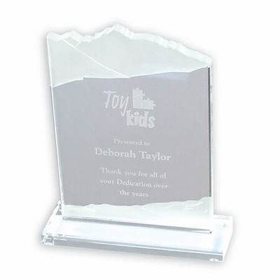 Clarity 1 Award (6"x7 1/2"x2")