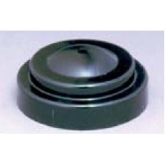 Stick Flag Black Styrene Table Base w/1 Hole (4"x6")