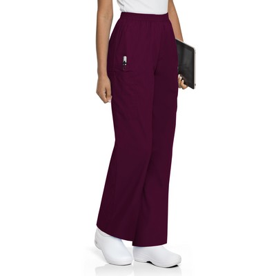 Landau - ScrubZone - Women's Three-Pocket High-Rise Triple-Elastic Waist Pant