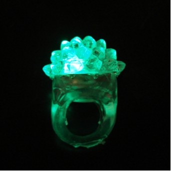 Green Raspberry Light-Up Ring