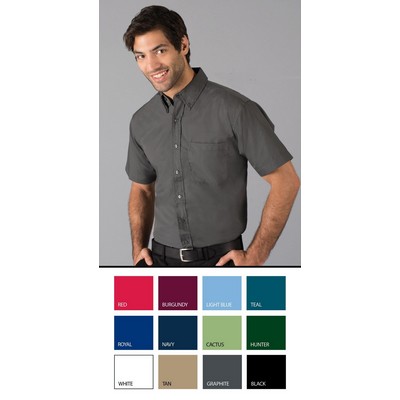 Men's Superblend™ Short Sleeve Poplin Shirt