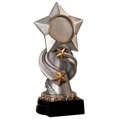 Encore Resin Star Award Insert Holder 2" - 7 1/2" Tall