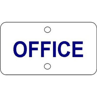 Custom Aluminum Sign - Non-Reflective - 12" x 6"