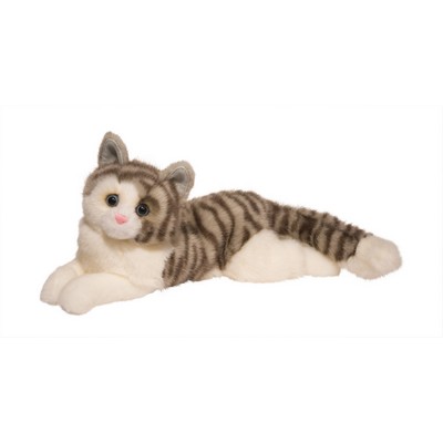 Smokey Grey Cat Stuffed Animal