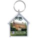 House Shaped Acrylic Key Tag (2.14"x2.18")