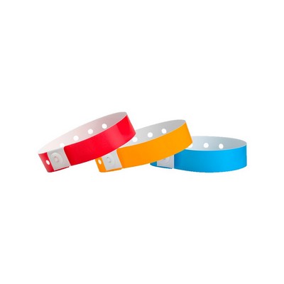 Plastic Regular Solid Color Wristbands
