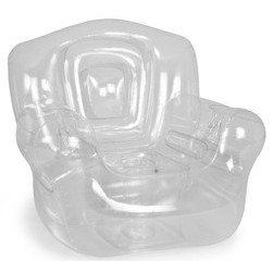 White Inflatable Chair (41"W x 38"H x 35"D)