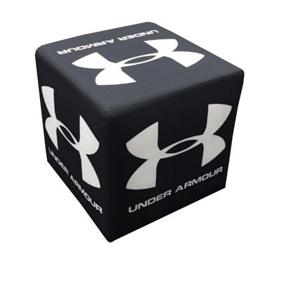 Wooden Ottoman Full Color Imprint 20"L x 20"H x 20"D