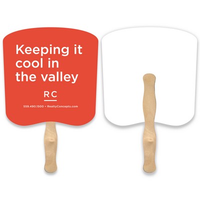 Bread Shape Single Hand Fan Lightweight