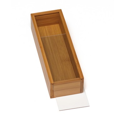 Organization Box w/ Sliding Acrylic Cover (3"x9")