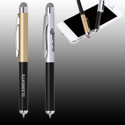 2" 1 Touchscreen Stylus Ball Pen (Satin Gold)