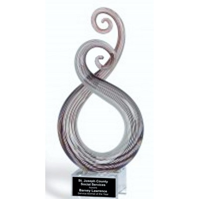 Pink Twist Color Crystal