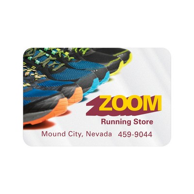 Rectangle Sticker | Round Corners | 1 3/4" x 2 5/8"| Clear Static | Static Back | Digital