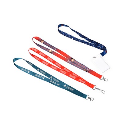 Polyester Lanyard with Metal Lobster Claw