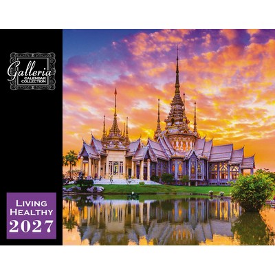 Galleria Wall Calendar 2027 Living Healthy