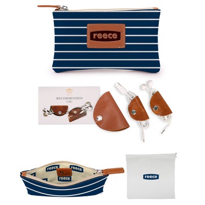 Tech Cord (3) Wraps In Pouch