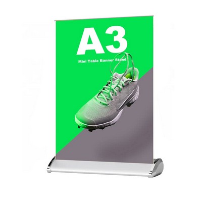 Roll Up Stand A3 – Retractable Stand with Banner