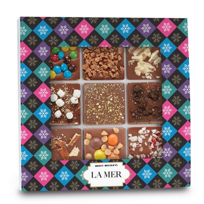 9 Piece Bite Size Belgian Chocolate Sampler