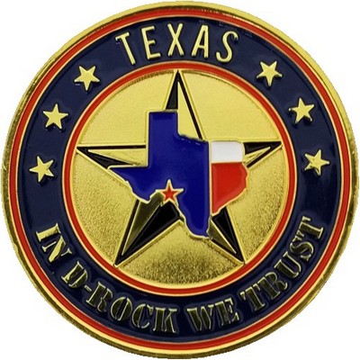 2 " 1 Side Color Challenge Coins