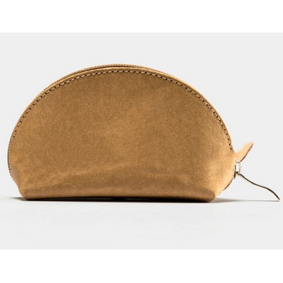 High Quality Washable Kraft Paper Zipper Pen Bag Cosmetic Bag