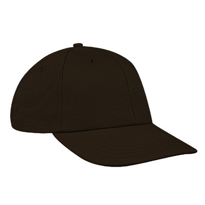 Solid Eyelets Canvas Velcro® Lowstyle Cap