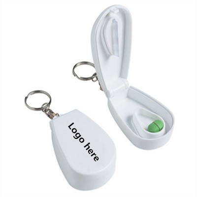 Portable Pill Crusher with Keychain / Medical Tablet Cutter