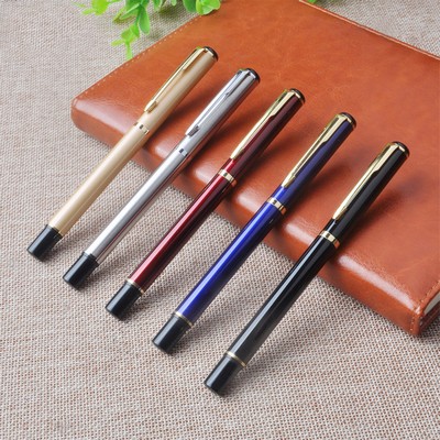 Metal Roller Pen with Laser Logo