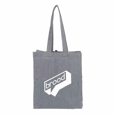 Eco-Friendly Recycled Cotton Grocery Tote Bag 7oz