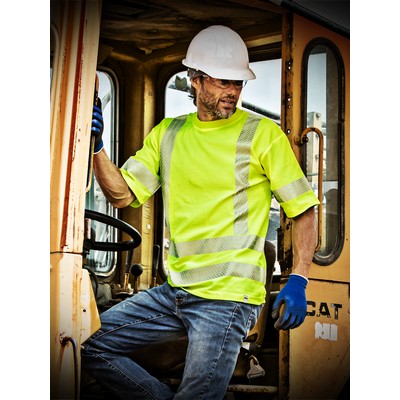 Hi-Viz ANSI Class 3 Safety Cotton Rich T-Shirt