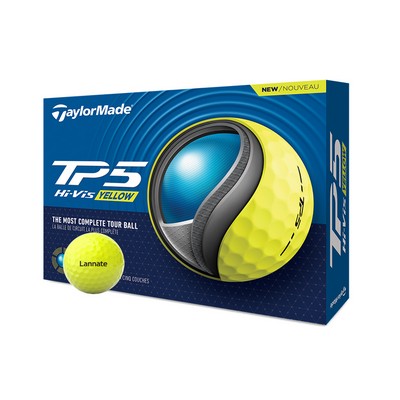 TaylorMade® TP5 Yellow Golf Balls (Dozen)