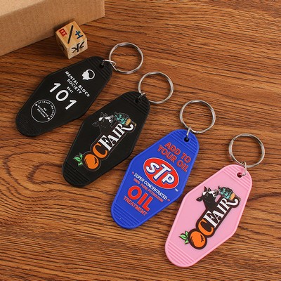 Full Color Print Motel Key Tag