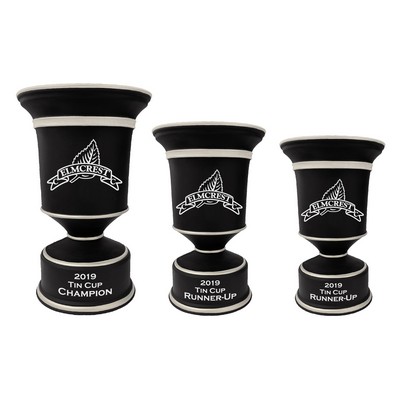 Custom Champions Cup Black/Bone Ivory White Trophy