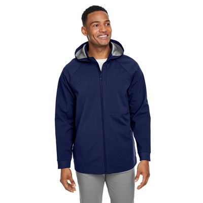 NORTH END Men's City Hybrid Soft Shell Hooded Jacket