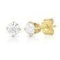 Jilco Inc. 0.50 TWT Yellow Gold Diamond Earrings