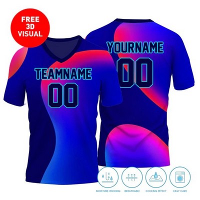 150 GSM Mesh Short Sleeve V-Neck Jersey