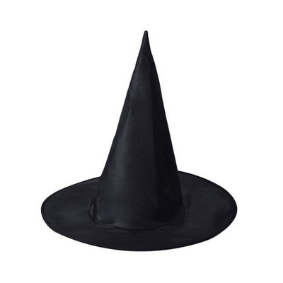 Black Halloween Witch Hat