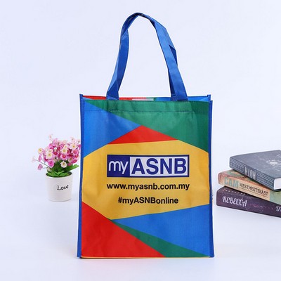 Shiny Laminated shopping Tote Bag PP Woven Bag