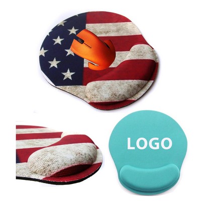 Custom Printed Eva Wrist Rest Mouse Mat