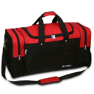 Red/Black Everest® Sports Duffel Bag, Large