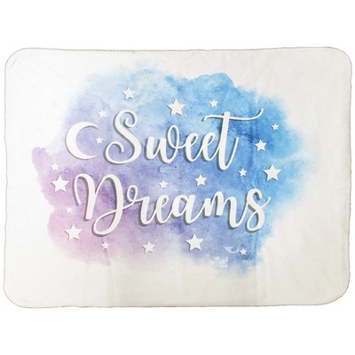 Micro-Mink SherpaPlush 30" x 40" Blanket