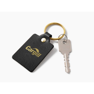 Rectangular Key Fob | Full Grain Leather | Made in USA