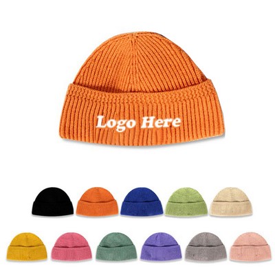 Embroidery Knitted Beanie