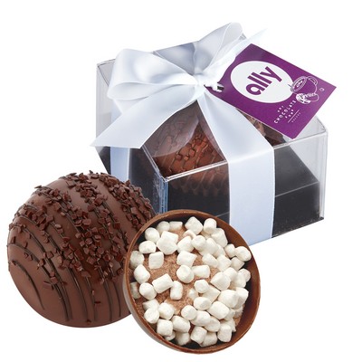 Mega Hot Chocolate Bomb Gift Box w/ Hang Tag - Milk & Dark Delight