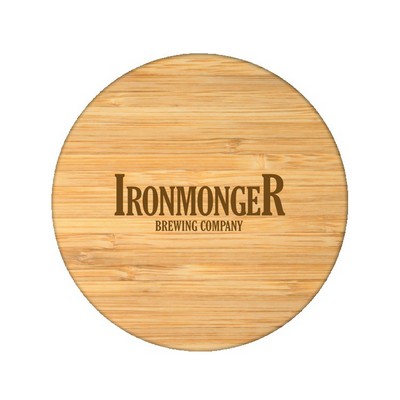 15" Round Bamboo Cutting Board