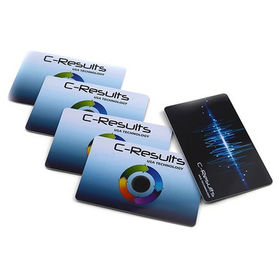 Premium PVC Credit Card-Sized Business Cards - 10 Vibrant Colors